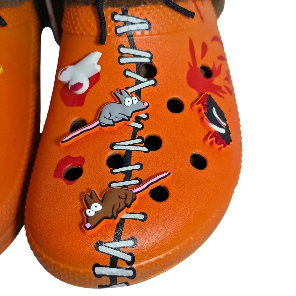Crocs South Park Kenny Classic Lined Clogs‎ Men's Size 12 Orange 211499-90H NWT